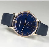 Buy Shop Emporio Armani Classic Quartz Blue Dial Blue Leather Strap Watch For Men - AR2071 USA Online