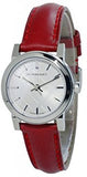 Buy Shop Burberry The City Silver Dial Red Strap Watch for Women - BU9232 USA Online