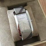 Buy Shop Burberry Nova Check Silver Dial Two Tone Leather Strap Watch For Women - BU9404 USA Online