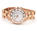 Buy Shop Marc Jacobs Blade White Dial Gold Steel Strap Watch for Women - MBM3075 USA Online