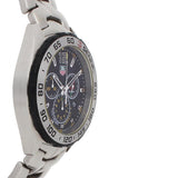 Tag Heuer Formula 1 Senna Limited Edition Chronograph Black Dial Silver Steel Strap Watch for Men - CAZ1013.BA0883