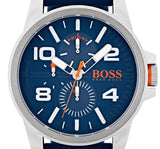 Buy Shop Hugo Boss Detroit Quartz Blue Dial Blue Silicone Strap Watch For Men - 1550008 USA Online