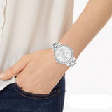 Buy Shop Michael Kors Sofie Quartz Silver Dial Silver Steel Strap Watch For Women - MK6575 USA Online