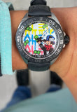 Buy Shop Tag Heuer Formula 1 Alec Monopoly Special Edition Black Rubber Strap Watch for Men - WAZ1117.FT8023 USA Online