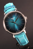 Buy Shop Tissot Everytime Lady Green Dial Green Leather Strap Watch for Women - T143.210.17.091.00 USA Online