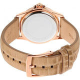 Buy Shop Michael Kors Mini Everest Crystals White Dial Brown Leather Strap Watch for Women - MK4719 USA Online