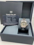 Tag Heuer Aquaracer White Mother of Pearl Dial Silver Steel Strap Watch for Women - WBD1315.BA0740