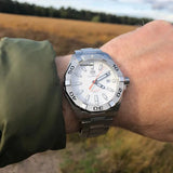 Buy Shop Tag Heuer Aquaracer Quartz White Dial Silver Steel Strap Watch for Men - WBD1111.BA0928 USA Online