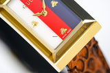 Buy Shop Gucci G-Frame Mother of Pearl Dial Brown Leather Snakeskin Strap Watch For Women - YA147402 USA Online