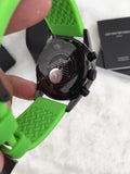 Buy Shop Emporio Armani Sports Analog Black Dial Green Rubber Strap Watch For Men - AR6115 USA Online