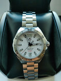 Buy Shop Tag Heuer Formula 1 Calibre 5 Automatic White Dial Silver Steel Strap Watch for Men - WAZ2114.BA0875 USA Online