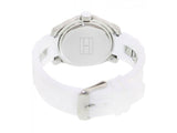 Buy Shop Tommy Hilfiger K2 White Dial White Rubber Strap Watch for Women - 1781306 USA Online