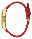 Buy Shop Guess Diamonds White Dial Red Rubber Strap Watch for Women - GW0431L1 USA Online
