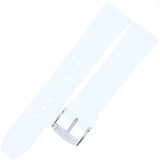 Buy Shop Emporio Armani Classic Chronograph White Dial White Rubber Strap Watch For Men - AR1054 USA Online