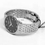 Buy Shop Tissot T Classic Tradition Black Dial Silver Steel Strap Watch For Men - T063.610.11.057.00 USA Online