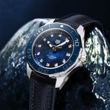 Buy Shop Tag Heuer Aquaracer Quartz Mother of Pearl Blue Dial Blue NATO Strap Watch for Women - WAY131L.FT6091 USA Online