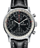 Buy Shop Breitling Navitimer 1 Chronograph 41mm Automatic Black Dial Black Leather Strap Mens Watch - A13324121B1P1 USA Online