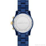 Buy Shop Michael Kors Runway Analog Blue Dial Blue Steel Strap Watch for Women - MK7332 USA Online