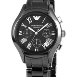 Buy Shop Emporio Armani Black Ceramic Dial Ceramic Strap Watch For Women - AR1401 USA Online