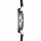 Buy Shop Tissot Carson Premium Powermatic 80 Black Dial Black Leather Strap Watch For Men - T122.407.16.051.00 USA Online