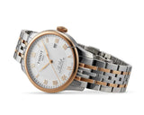 Tissot T Classic Le Locle Powermatic 80 Silver Dial Two Tone Steel Strap Watch For Men - T006.407.22.036.00