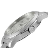 Buy Shop Gucci G Timeless Quartz Silver Dial Silver Steel Strap Watch For Women - YA126459 USA Online