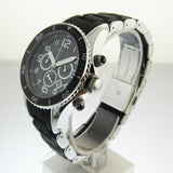 Buy Shop Marc Jacobs Rock Chronograph Black Dial Black Silicone Strap Watch for Women - MBM2551 USA Online