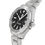 Buy Shop Tag Heuer Aquaracer Quartz Black Dial Silver Steel Strap Watch for Men - WAY1110.BA0928 USA Online