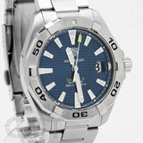 Tag Heuer Aquaracer Automatic Blue Dial Silver Steel Strap Watch for Men - WBD2112.BA0928