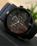Buy Shop Hugo Boss Modern Black Dial Black Rubber Strap Watch for Men - 1512639 USA Online