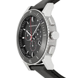 Buy Shop Burberry The City Black Dial Black Leather Strap Watch for Men - BU9382 USA Online