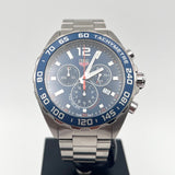 Buy Shop Tag Heuer Formula 1 Chronograph Blue Dial Silver Steel Strap Watch for Men - CAZ1014.BA0842 USA Online