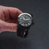 Buy Shop Tissot Seastar 1000 Powermatic 80 Black Dial Black Rubber Strap Watch For Men - T120.407.37.051.00 USA Online