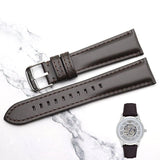 Buy Shop Emporio Armani Meccanico White Dial Brown Leather Strap Watch For Men - AR1946 USA Online