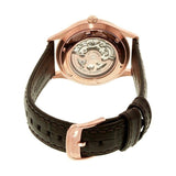 Buy Shop Emporio Armani Meccanico White Dial Brown Leather Strap Watch For Men - AR1920 USA Online