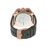 Buy Shop Diesel BAMF Chronograph Black Dial Black Leather Strap Watch For Men - DZ7346 USA Online