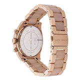 Buy Shop Michael Kors Blair Chronograph Rose Gold Dial Two Tone Steel Strap Watch for Women - MK5943 USA Online