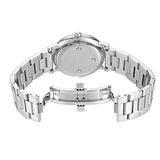 Buy Shop Marc Jacobs Baby Dave Silver Dial Silver Steel Strap Watch for Women - MBM3234 USA Online