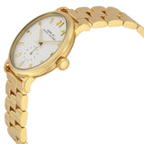 Buy Shop Marc Jacobs Baker White Dial Gold Steel Strap Watch for Women - MBM3247 USA Online