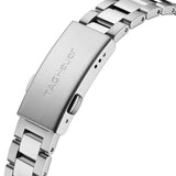 Tag Heuer Aquaracer Blue Dial Silver Steel Strap Watch for Women - WBD1412.BA0741