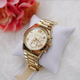 Buy Shop Michael Kors Cooper Gold Dial Gold Steel Strap Watch for Women - MK6274 USA Online