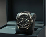 Tag Heuer Aquaracer Automatic Chronograph Black Dial Black Nylon Strap Watch for Men - CAY211A.FC6361