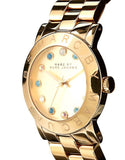Buy Shop Marc Jacobs Amy Dexter Gold Dial Gold Steel Strap Watch for Women - MBM3215 USA Online