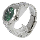 Buy Shop Tag Heuer Aquaracer Diamonds Emerald Green Dial Silver Steel Strap Watch for Women - WBD1316.BA0740 USA Online