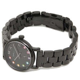 Buy Shop Marc Jacobs Baker Black Dial Black Steel Strap Watch for Women - MBM3425 USA Online