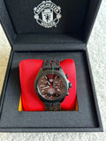Buy Shop Tag Heuer Formula 1 Manchester United Limited Edition Black Dial Black & Red Rubber Strap Watch for Men - CAZ101J.FT8027 USA Online