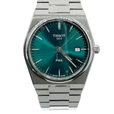 Buy Shop Tissot PRX Green Dial Silver Steel Strap Watch for Men - T137.410.33.091.00 USA Online