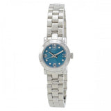 Buy Shop Marc Jacobs Amy Blue Dial Silver Steel Strap Watch for Women - MBM3274 USA Online