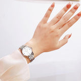 Buy Shop Tissot Le Locle Automatic Silver Dial Silver Steel Strap Watch For Women - T006.207.11.038.00 USA Online