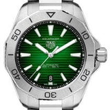Buy Shop Tag Heuer Aquaracer Professional 200 Automatic Green Dial Silver Steel Strap Watch for Men - WBP2115.BA0627 USA Online
